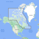 North America - Canada East and North NA002 TZ Wide Chart für TZT..X Serie