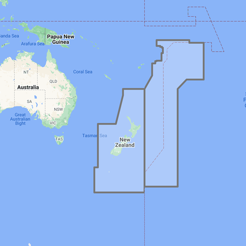Rest of World - New Zealand PC003 TZ Wide Chart für TZT..X Serie