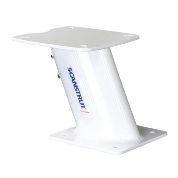 Scanstrut APT-F-250-02, Aluminium PowerTower, Höhe 250 mm, weiß, für Furuno Radar-Antennen - 1053-00180