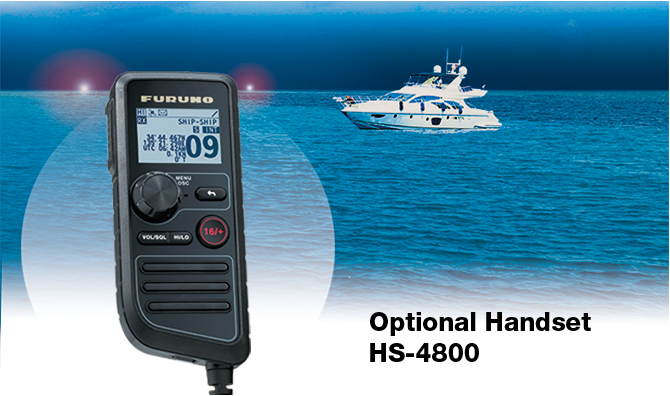 UKW Funkgerät HS-4800A Handteil 00159353000