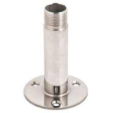 N288F Antennenfuß für Deckmontage aus Edelstahl, 1"x14 Gewinde - 188217