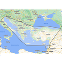 Eastern Mediterranean EM002 TZ Wide Chart für TZT..X Serie 